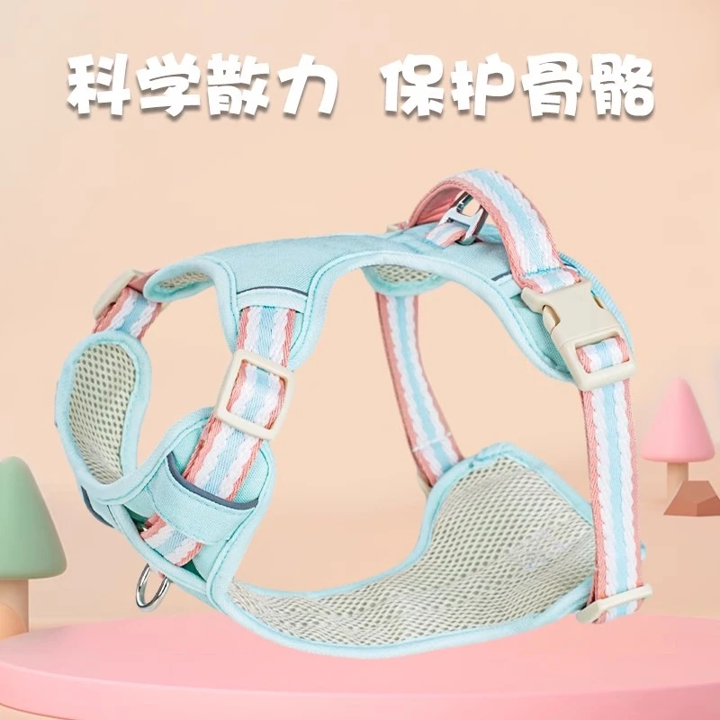 狗狗牵引绳宠物背带背心式狗绳狗链金毛柯基胸背外出专用绳