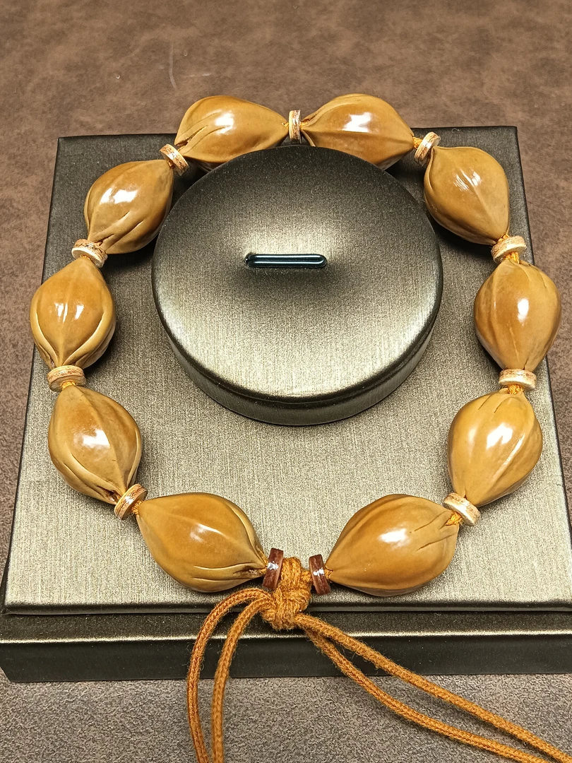 三面佛【15系列】梅林铁核直心小世界手串