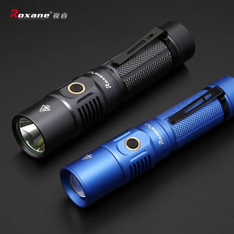 视睿A21变焦远射超亮光手电筒充电21700锂电池多功能户外可反充电