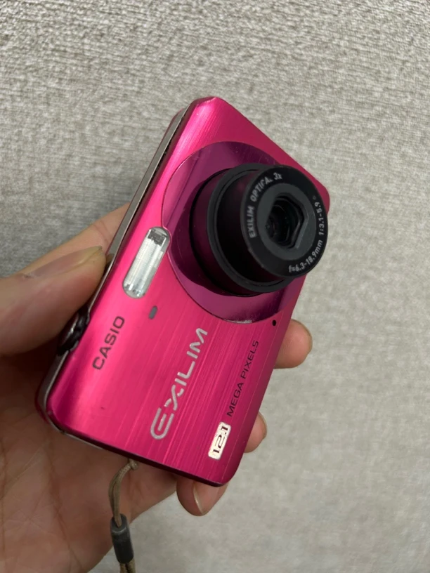 9新 Casio/卡西欧 z90ccd数码相机功能好 没电池盖