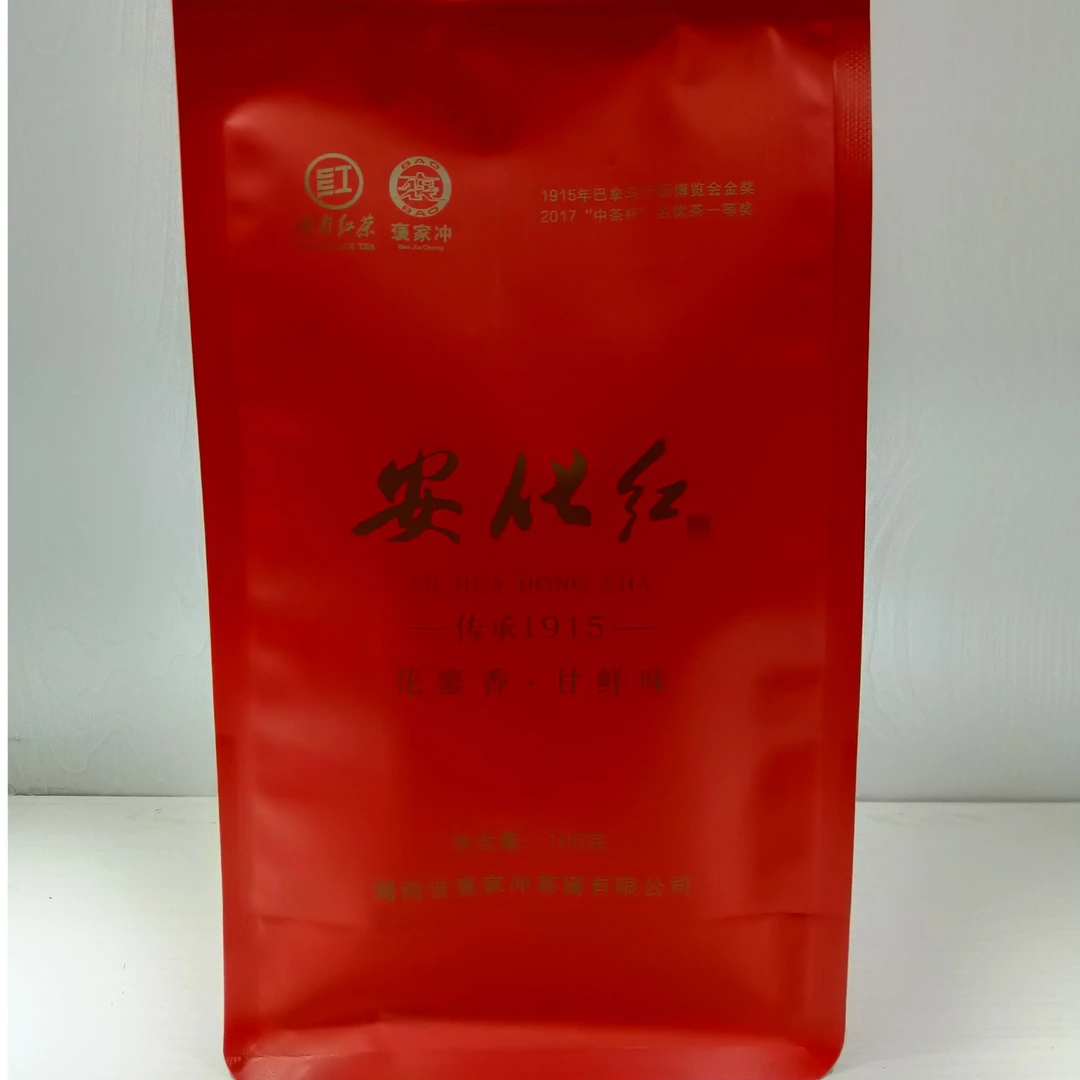 褒家冲茶场安化红茶简装100克