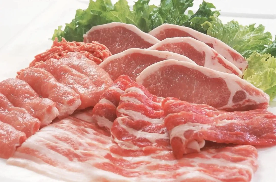 土猪肉肉片，前腿肉肉丝500克猪肉同城配