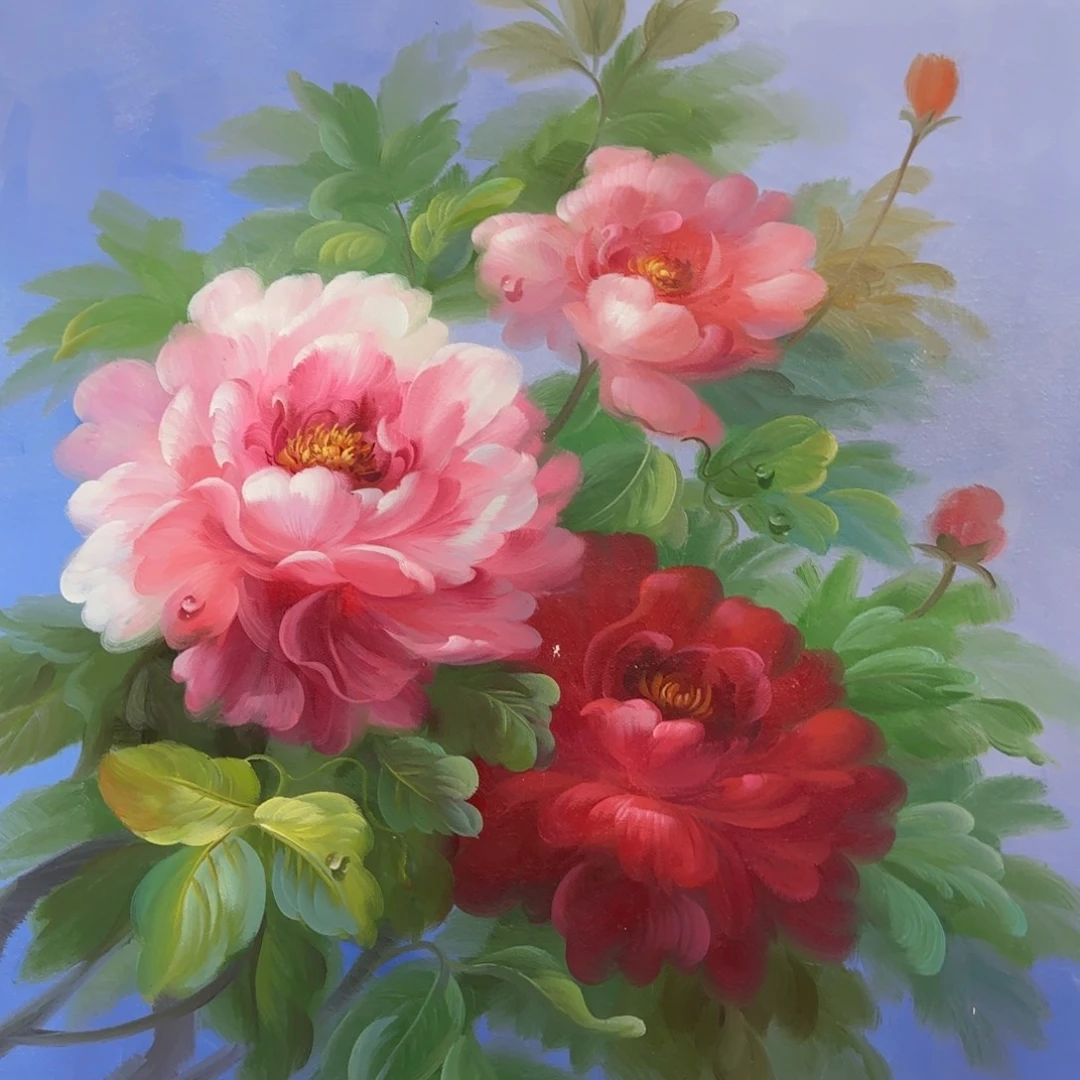 书法油画作品展的设计风格