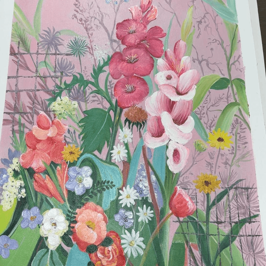 书法油画作品展的作品都是我