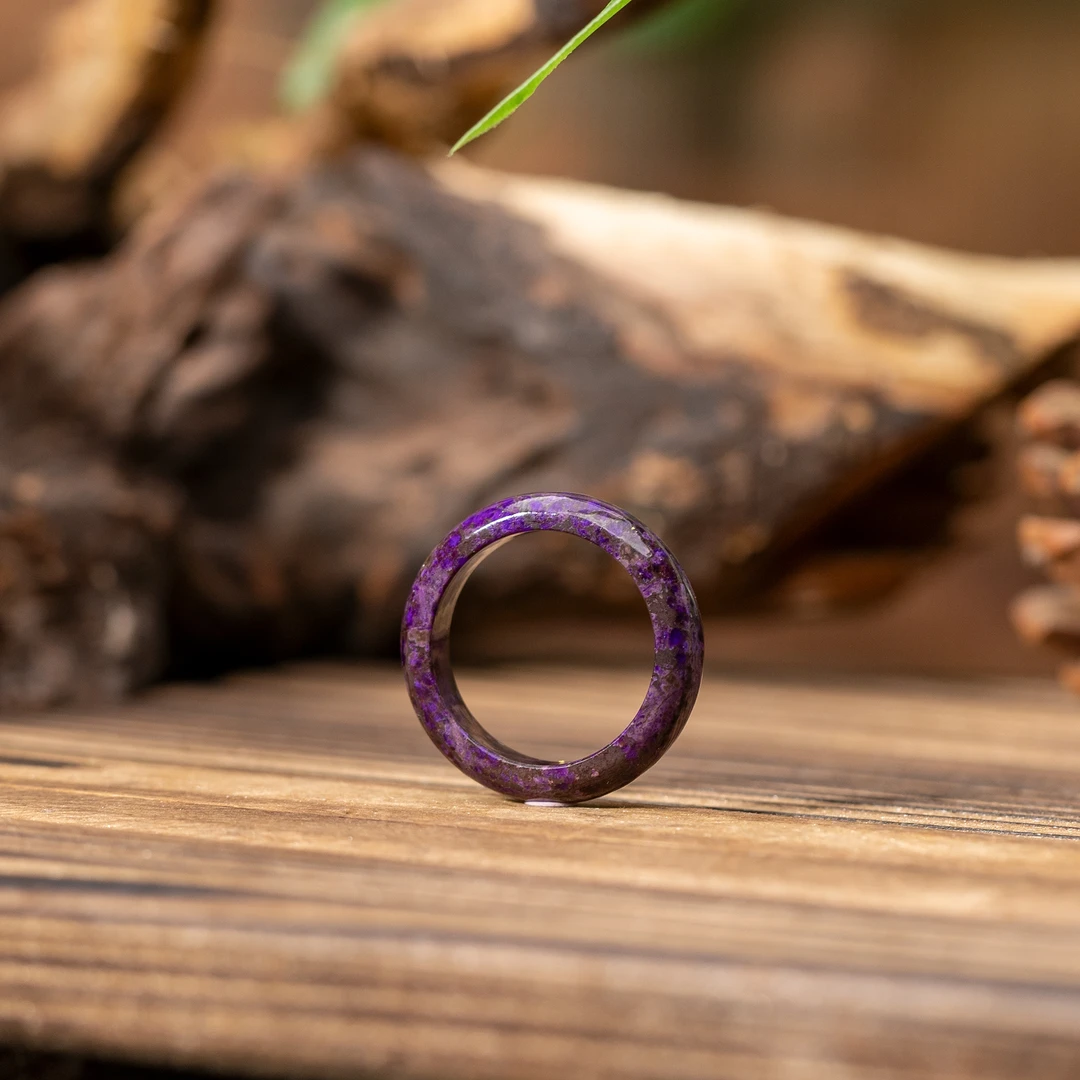 老矿丝绒舒俱来戒圈/多样性发/P592