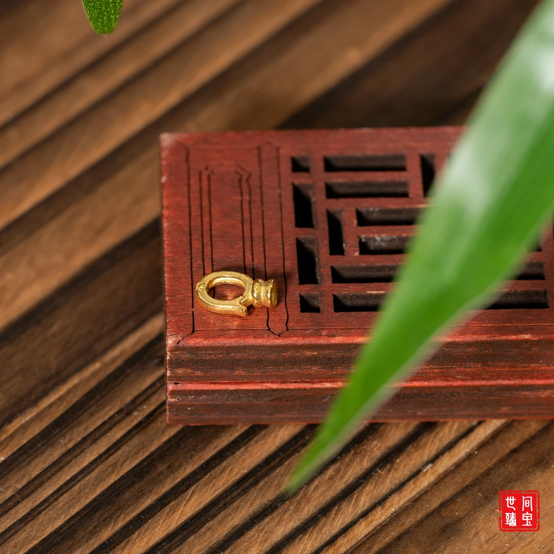 18K金拳头扣配饰/多样性发/P1329(建议拍2个）