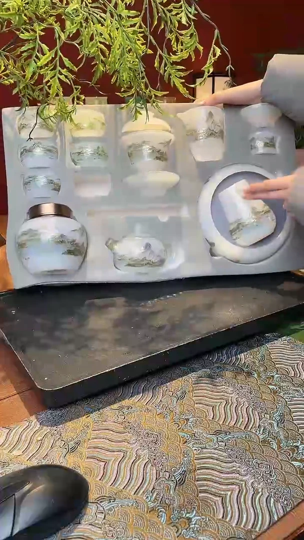 【闪购商品】琉璃不带茶盘不带礼盒@@0000