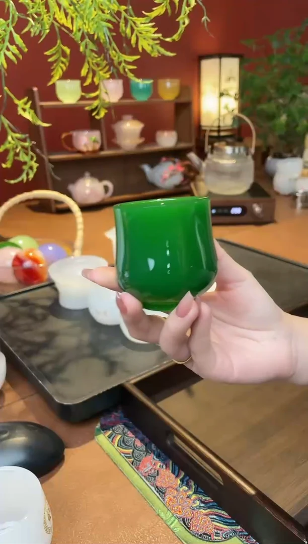 【闪购商品】琉璃不带茶盘不带礼盒@@0000