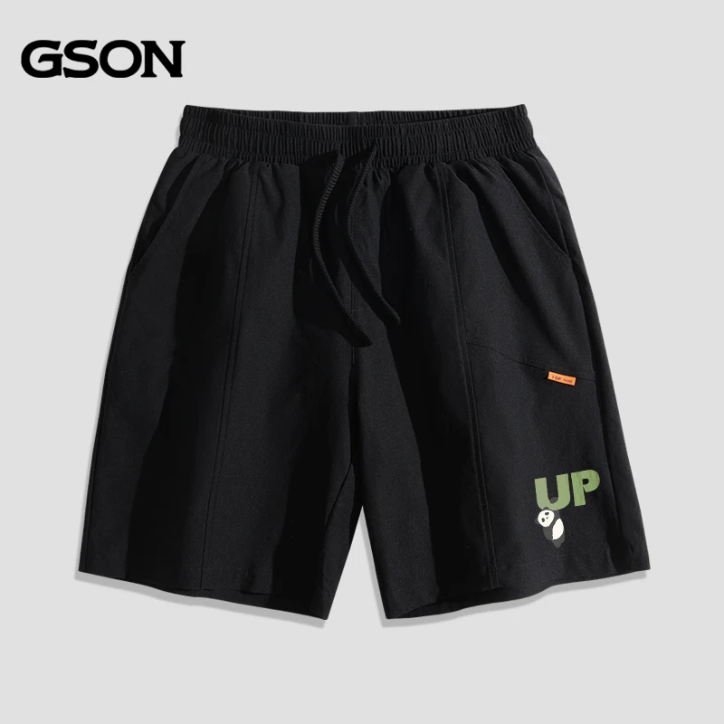 GSON男生弹力工装五分裤百搭美式高街痞帅炫酷男孩短裤男痞帅男装