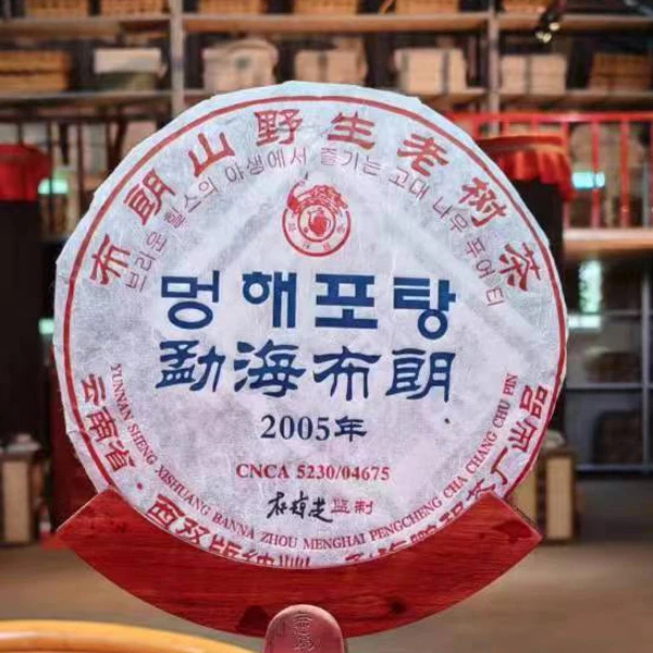 【晴晴源头】2005年杜琼芝勐海布朗老生茶！拍1发2 拍3发7！！