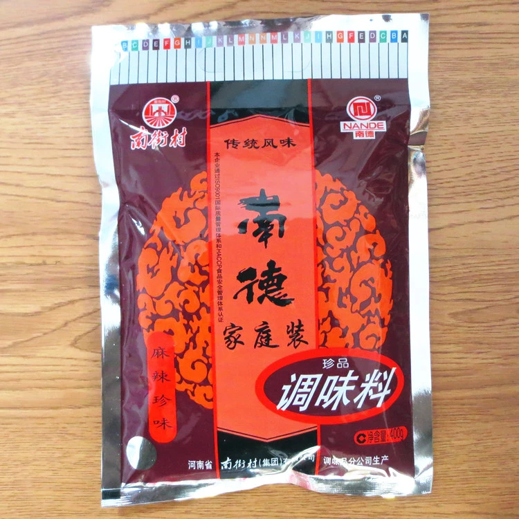 南街村南德调味料400g家庭装麻辣鲜调料河南炒菜凉拌料火尚烧烤料