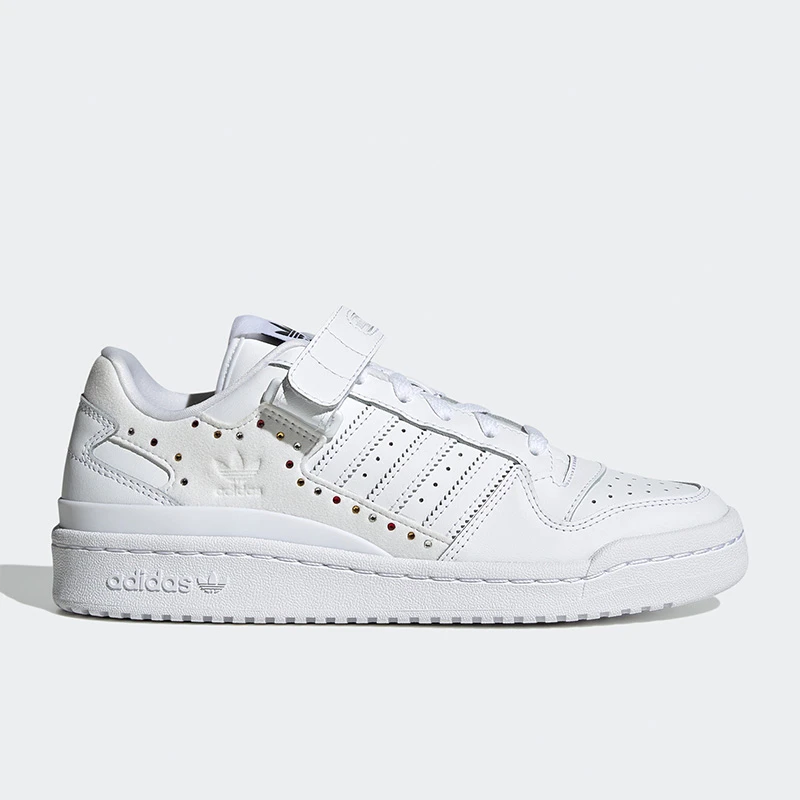 =Adidas/阿迪达斯三叶草FORUM LOW W女子休闲运动鞋GZ4377