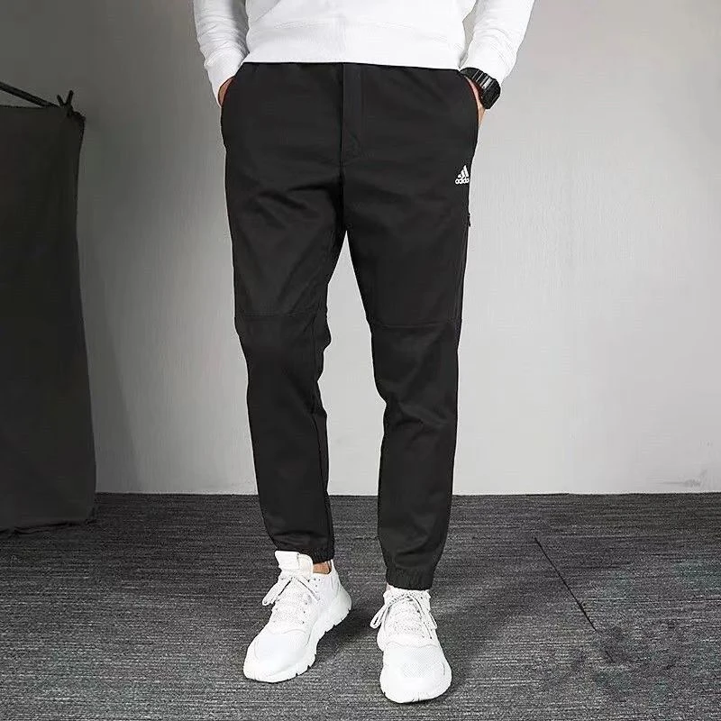 (WZ)Adidas阿迪达斯男裤新款运动舒适休闲时尚足球田径长裤GN5436