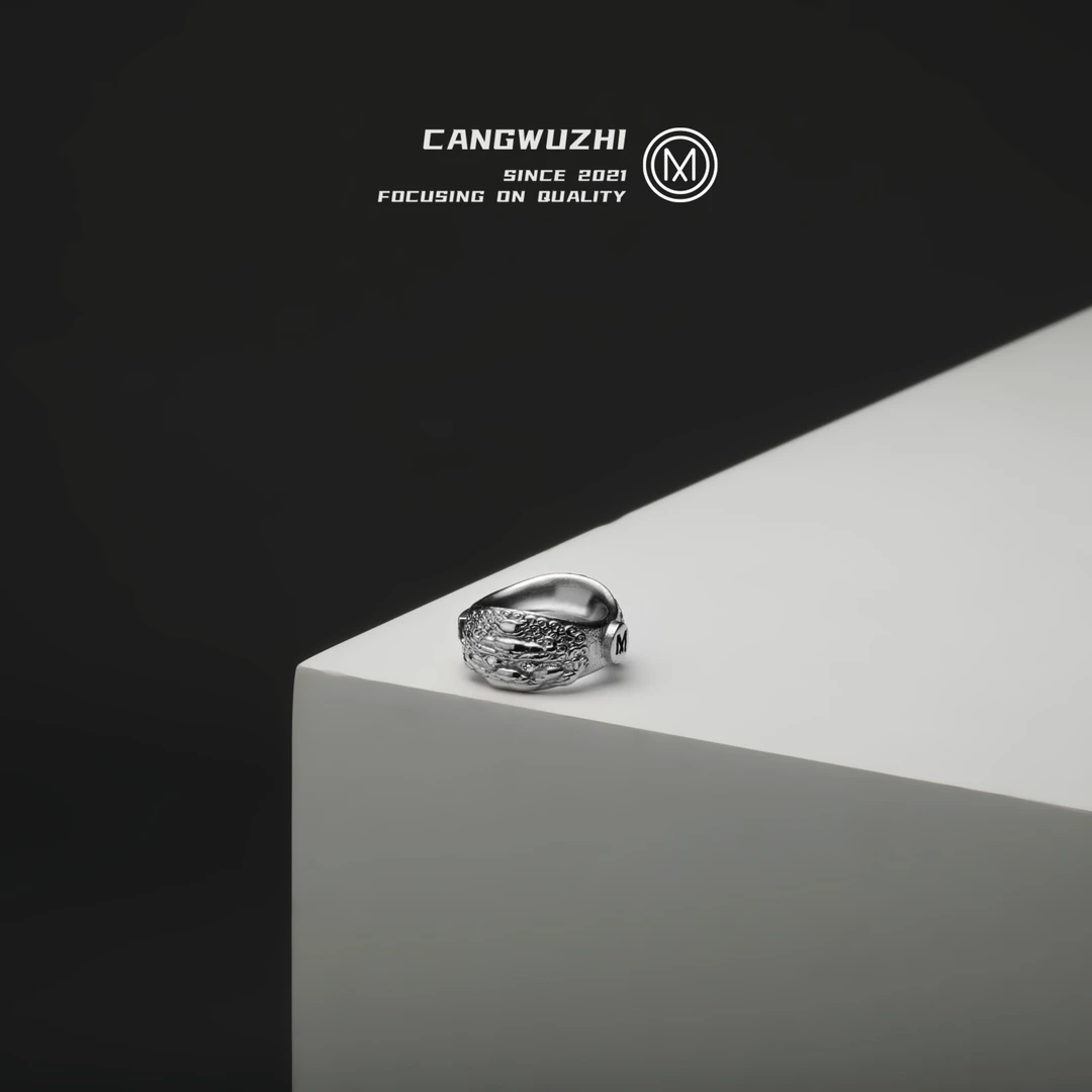 【藏物志】OLDMAN银版 支巴扎 卡环  配饰