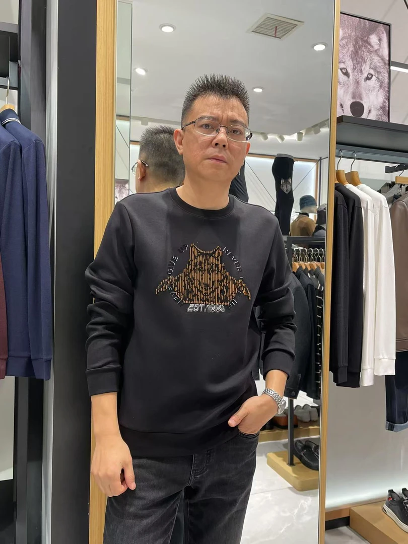 Septwolves/七匹狼2024春秋新款卫衣（3413）原价799