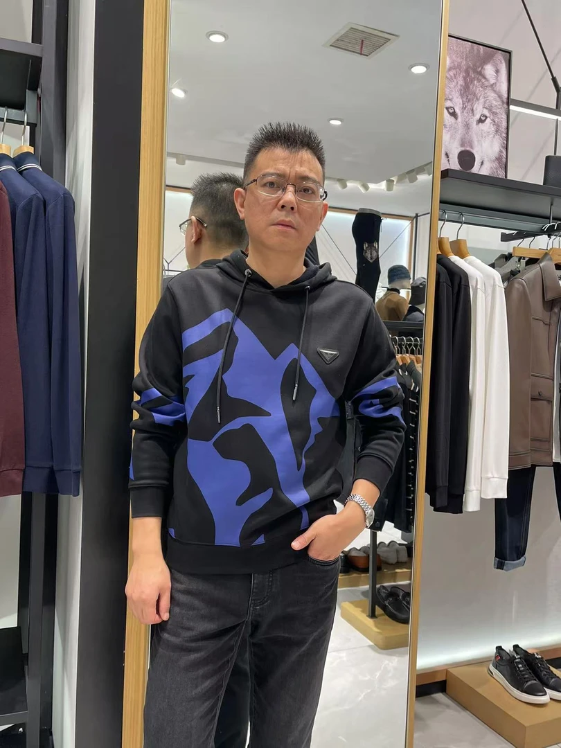 Septwolves/七匹狼2022秋冬福利款加绒卫衣（3027）原价999