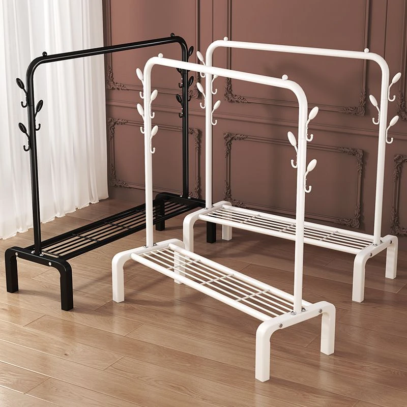 晾衣架落地式室内挂衣架上档次秋冬晒被子阳台家用防滑晒衣架防掉