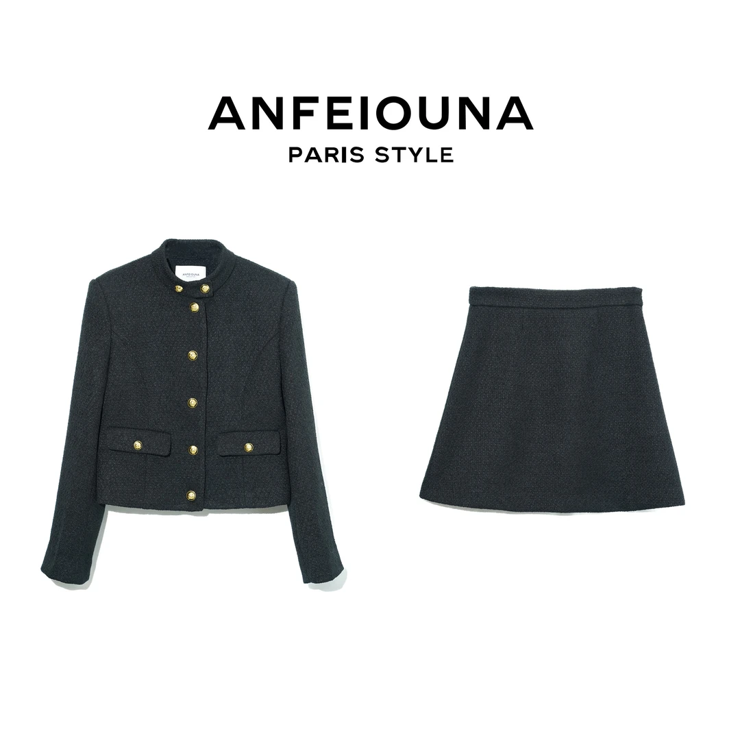 《杂志女郎》2025F/W晨锐小香风套装女士1280