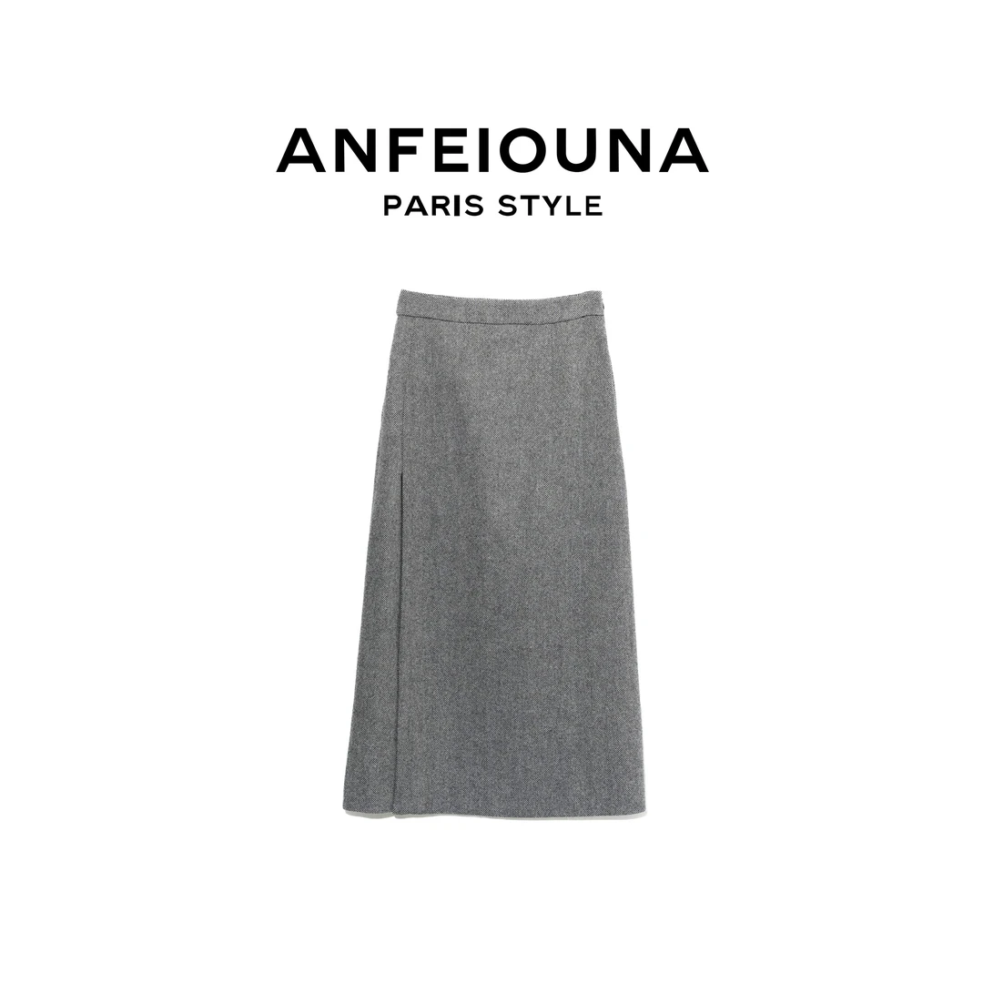 2025新款气质浪漫法则中长款女装半身裙1295