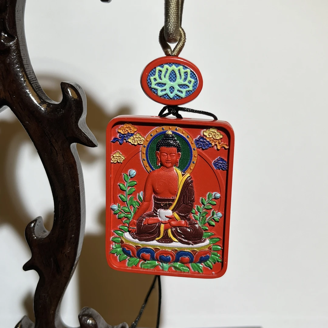 含辰砂工艺品万山高含量朱砂守护吊坠