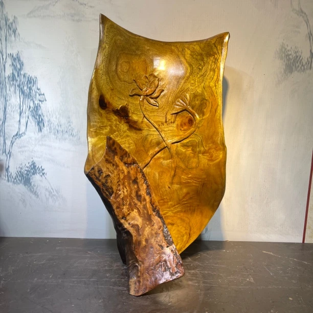 新款，家居饰品，手工艺品《荷花》规格长38宽30高68