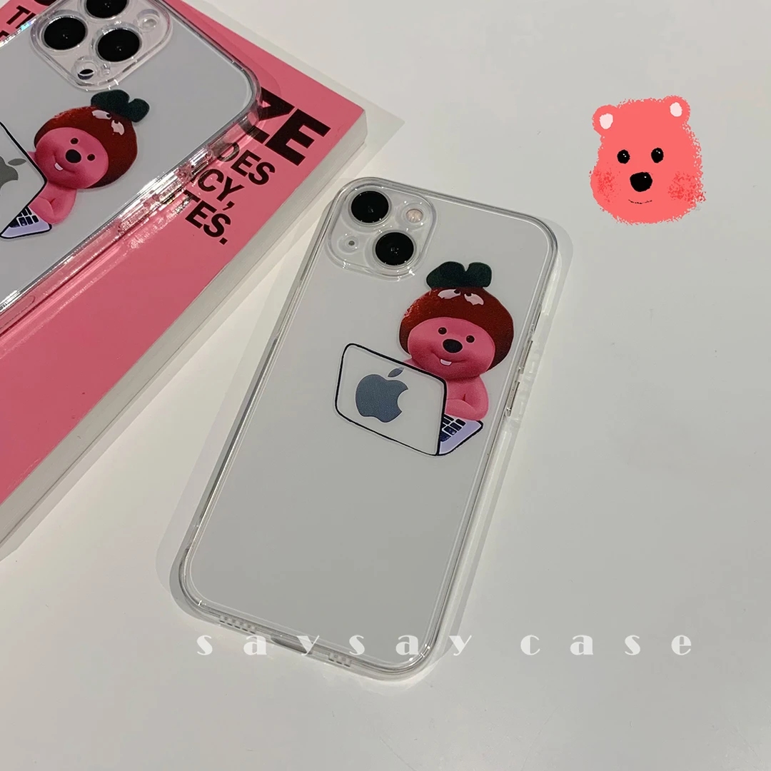 一壳所loopy玩电脑iphone15苹果适用iPhone14promax手机壳15Pro壳