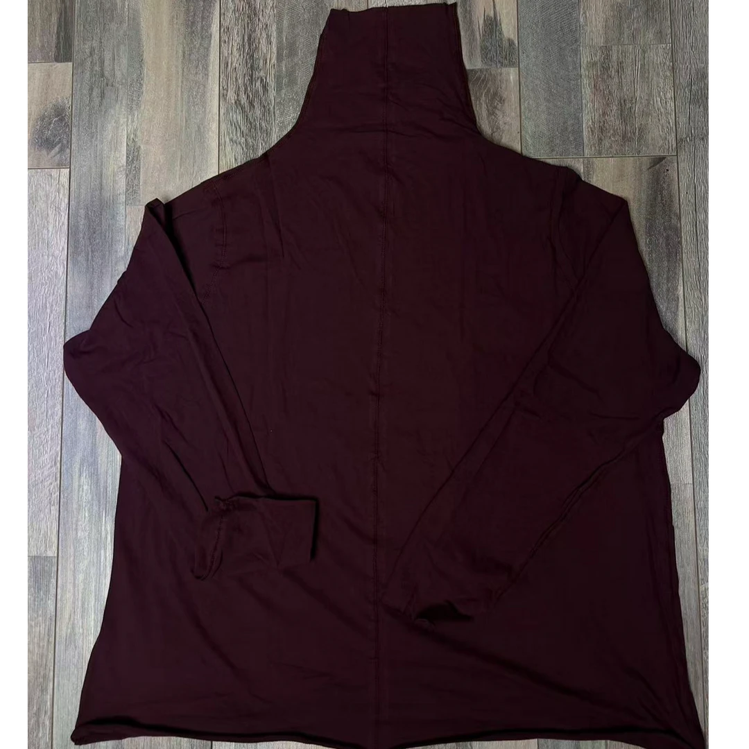 荼TU-833765-1 布忘初心分享原创小众复古 高领T恤