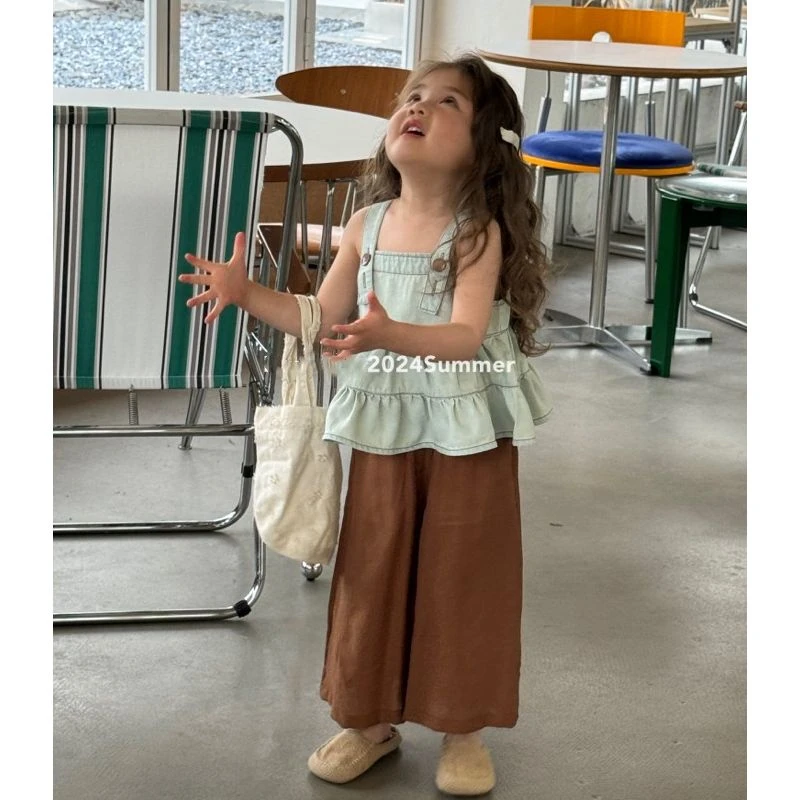 夏款~牛仔背带裙款号972