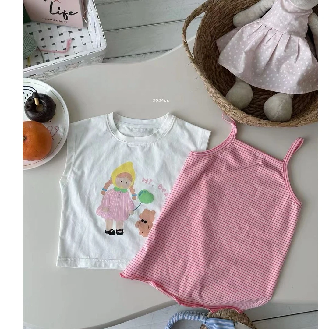 A58~小女孩两件套裙665287