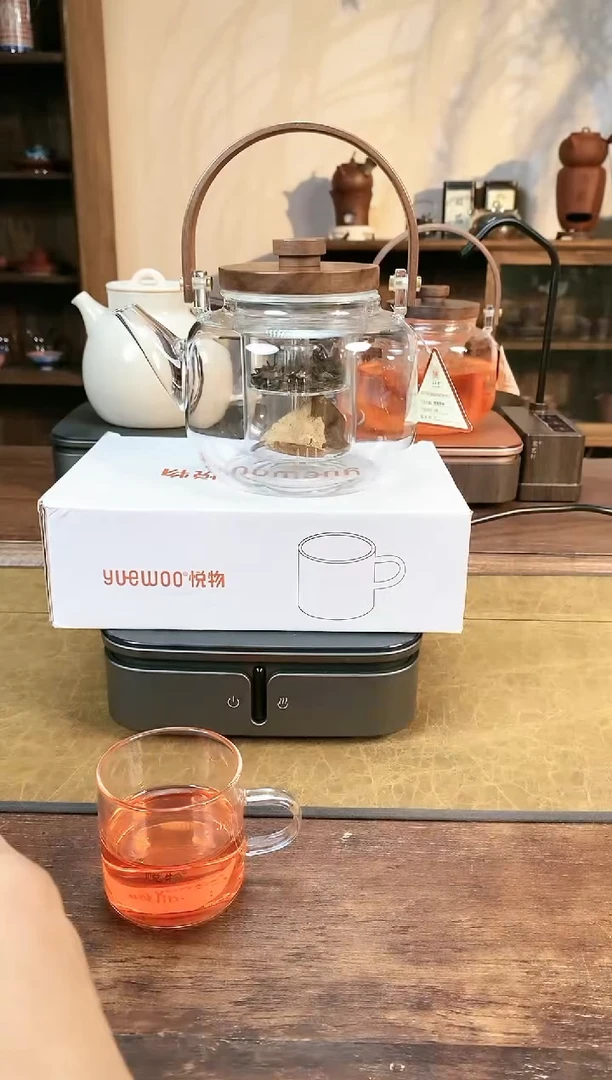 【闪购商品】瓷1二代灰+茶壶+6个杯子