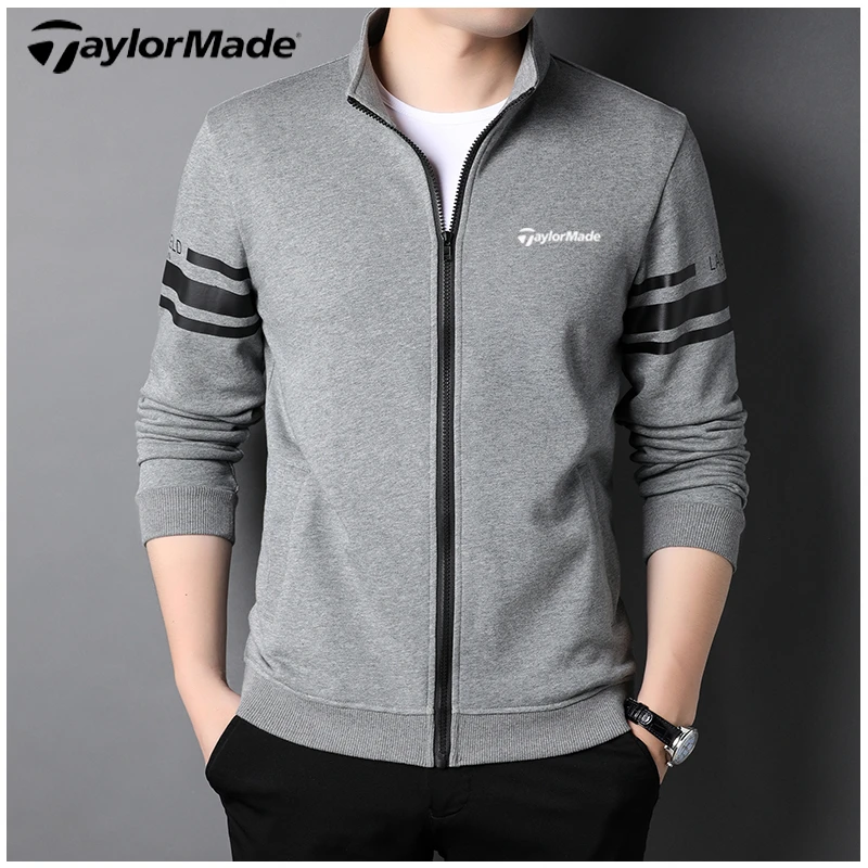 新品Taylormade外套高尔夫男士运动休闲装立领夹克卫衣中青年时尚