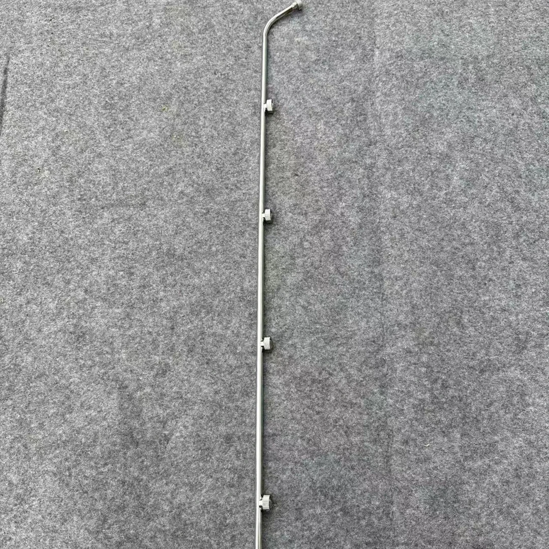 电动喷雾器喷杆扇形雾化多喷头枪杆高压打药机降尘出水枪六连喷