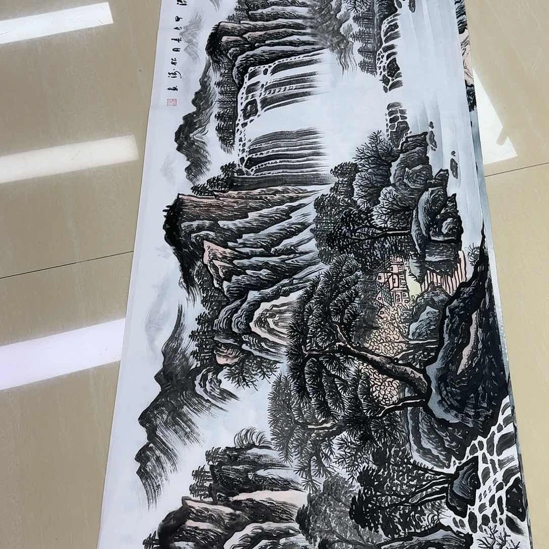 书法国画作品展。