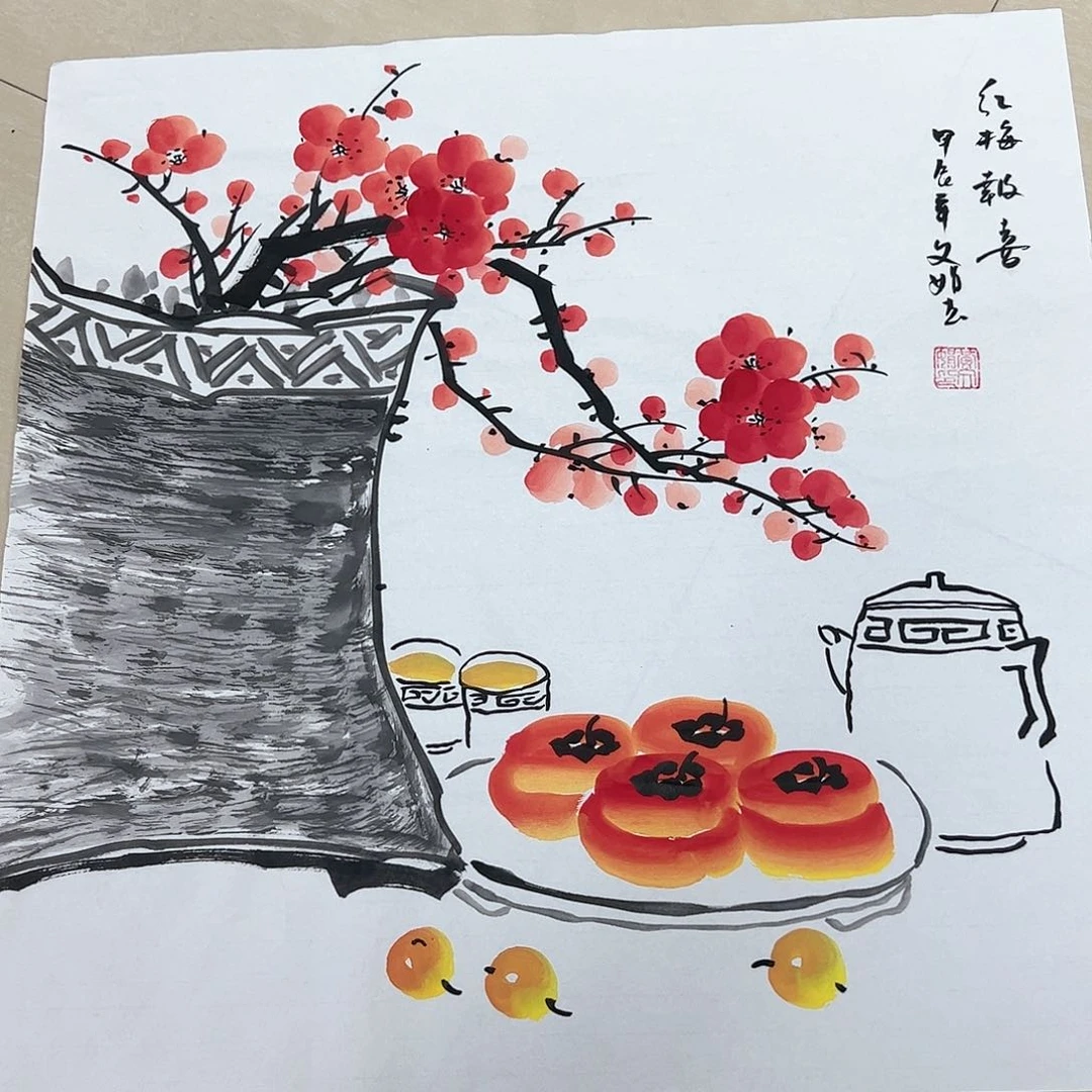 绘画国画作品欣赏