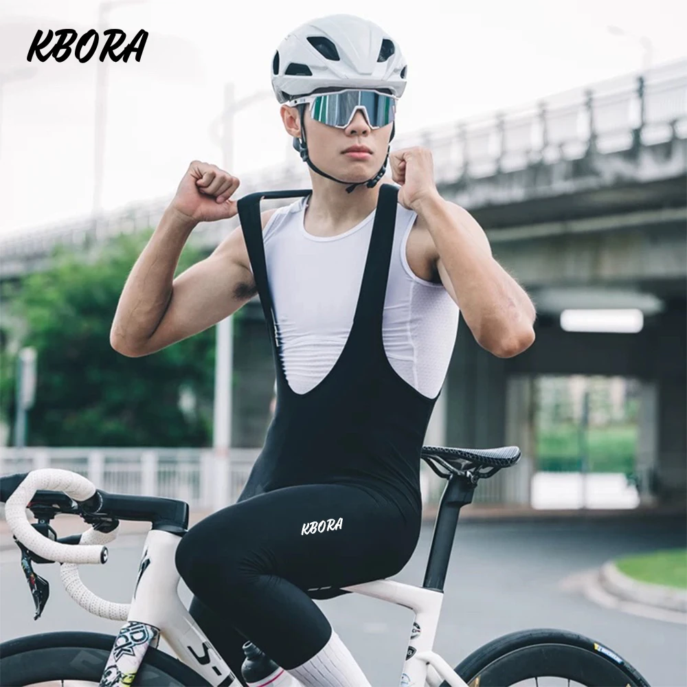 KBORA秋季锦纶长裤公路车自行车裤骑行装备高密度海绵坐垫舒适