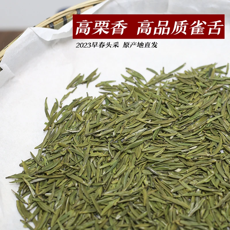 高品翠芽高栗香（臻味）雀舌2024年新茶特级绿茶叶正宗湄潭翠芽鲜爽