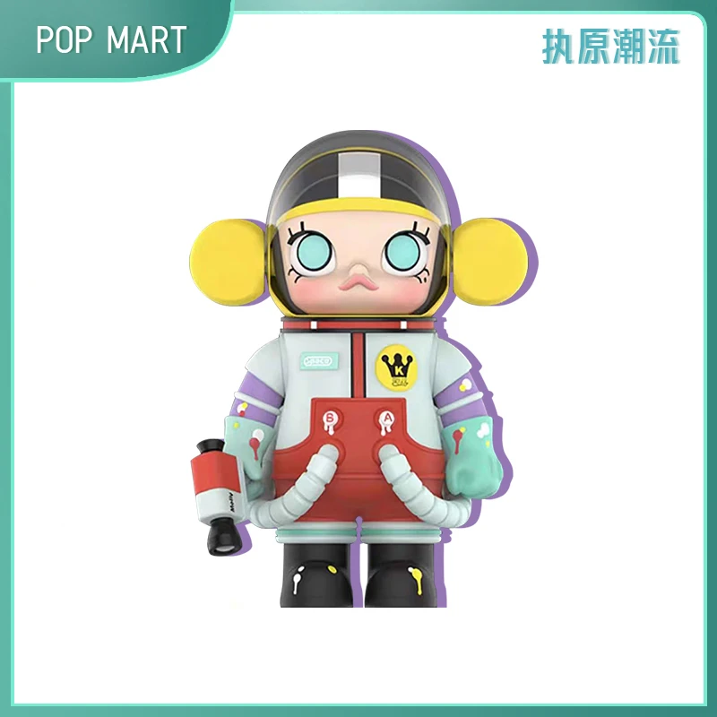泡泡玛特POPMART/MOLLY小画家400%/1000%/MEGA SPACE珍藏系列