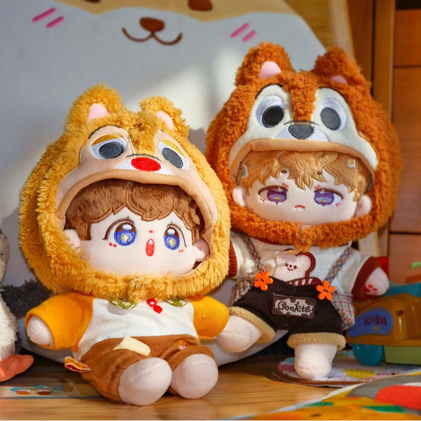 20厘米无属性棉花娃娃帽子可爱可背包