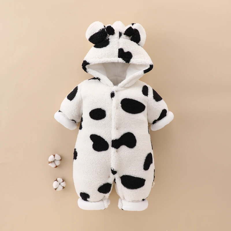 新生婴儿衣服冬装棉衣男女初生宝宝外出抱衣保暖加厚夹棉哈衣爬服