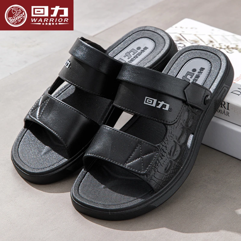 回力凉鞋男款冬季防滑两用开车休闲爸爸凉拖外穿男士软底沙滩拖鞋