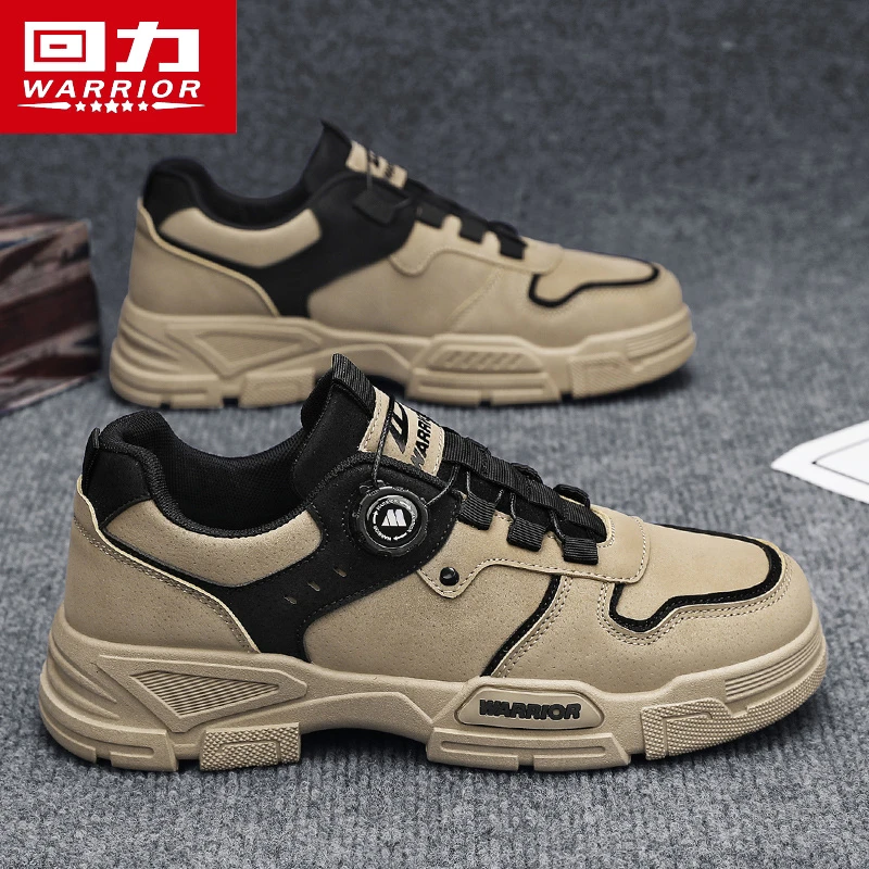 回力工装男鞋冬季户外运动休闲工作防滑耐磨劳保鞋男士低帮马丁靴