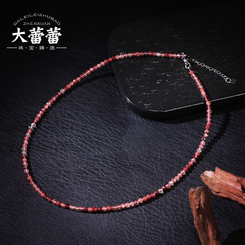 胶花刻面锁骨链-多样性发其一