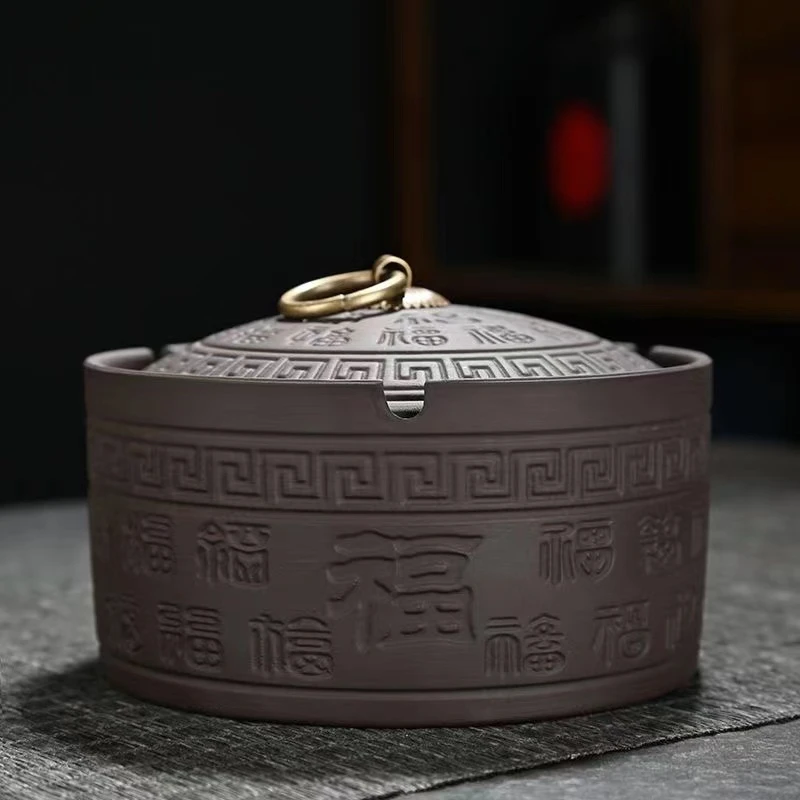 往夕-百福烟灰缸（视频）