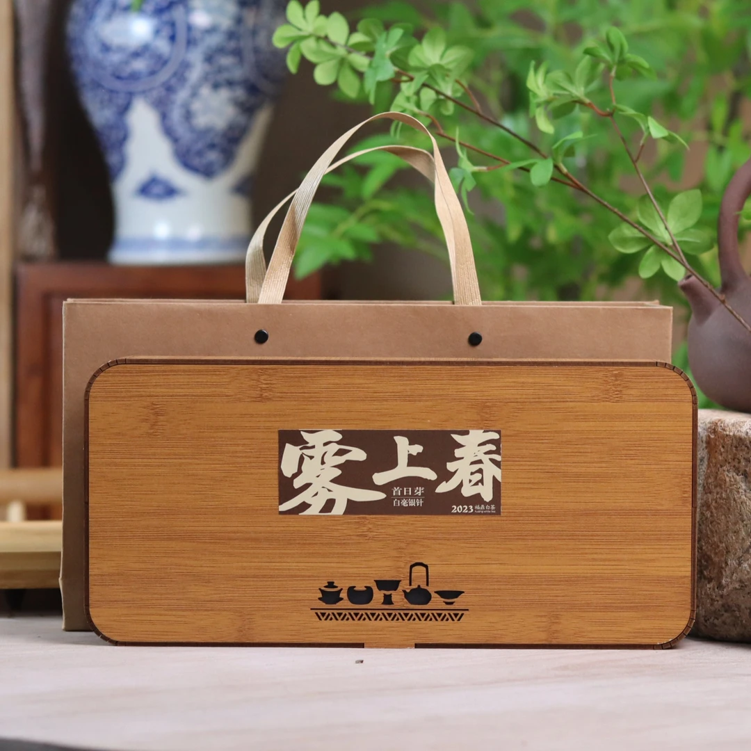 何先生的茶-雾上春2023白毫银针礼盒装（首日芽）磻溪甘甜送礼