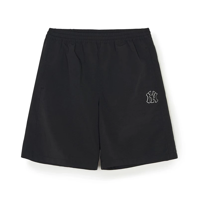 MLB【商场同款】儿童宽松时尚潮流百搭运动裤大童纯色短裤7ASMB0443