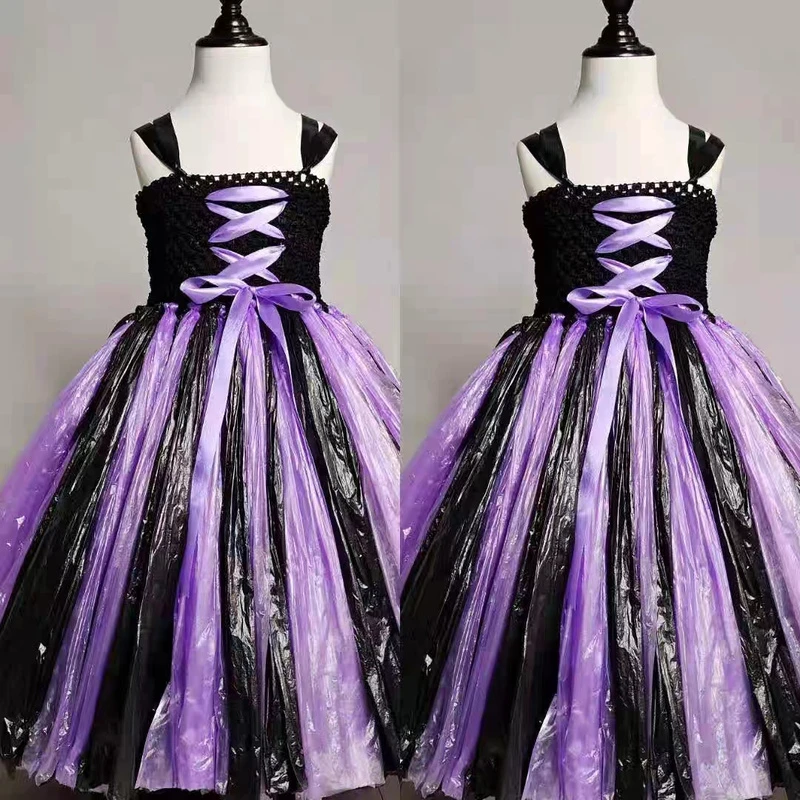 环保时装秀走秀手工制作DIY环保衣服亲子走秀表演服