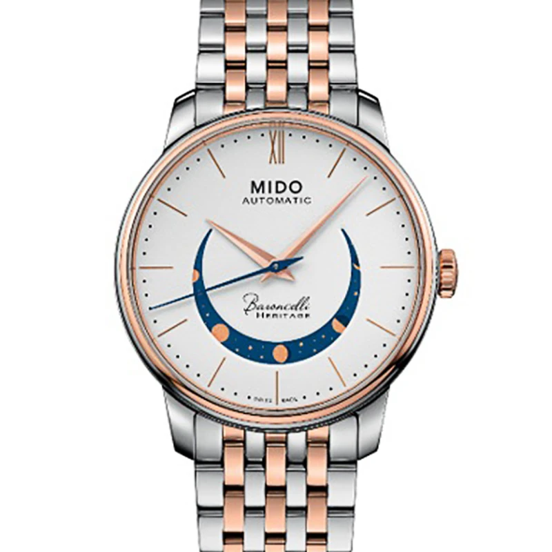 全新未使用 Mido/美度 贝伦赛丽/表镜39mm/M027.407.22.010.01