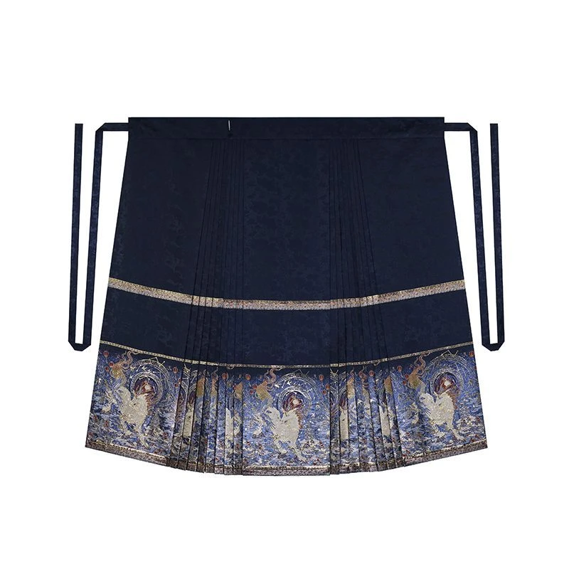 织造司原创[现货]汉服马面裙新款爆款官方正版马面裙 织造司裙子