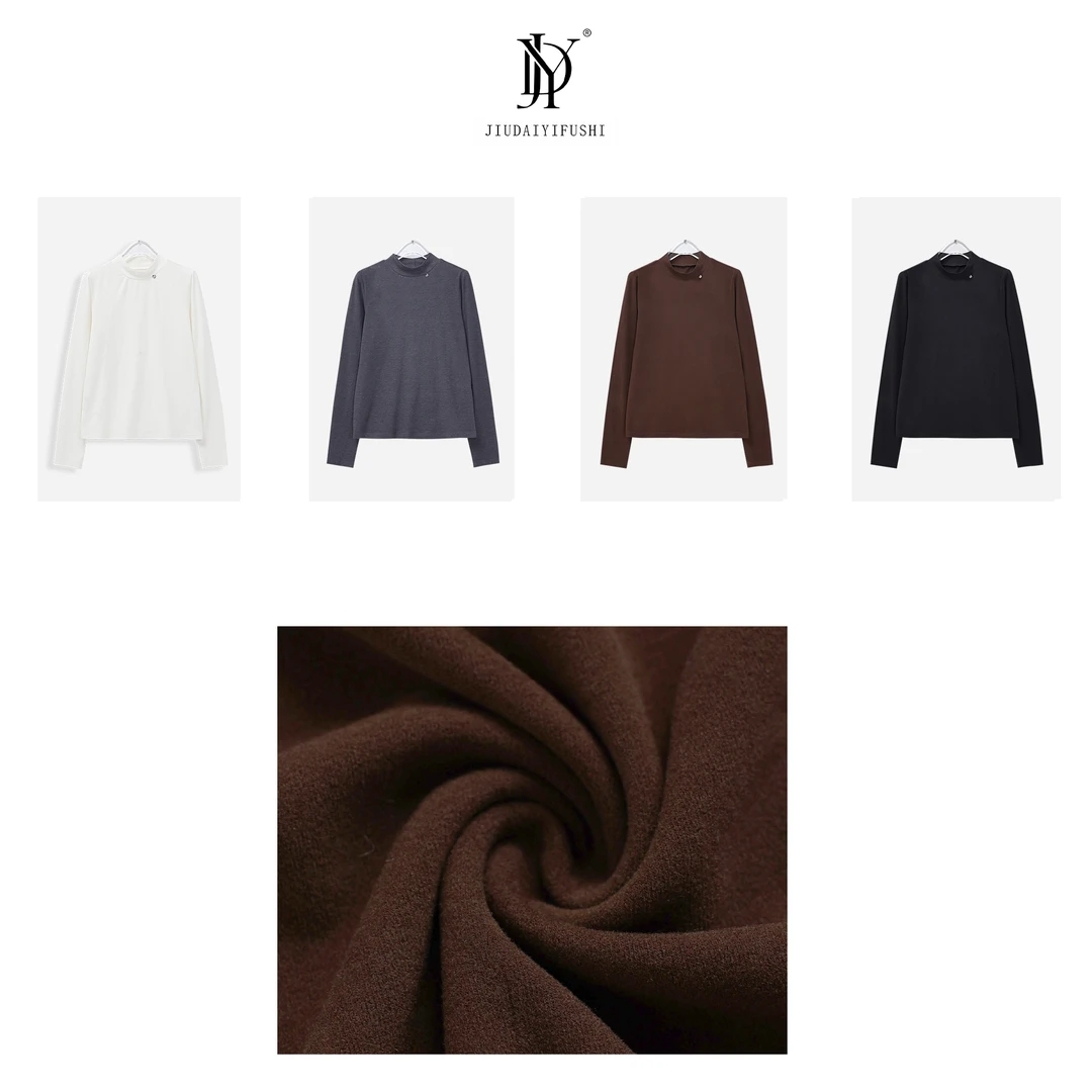 玖黛衣【云朵慕斯羊r ong衫】品质超高！高级保暖打底衫 TXJ33333