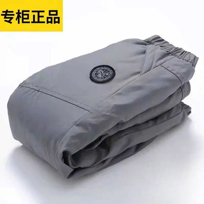 巴娜拉冬季特价儿童羽绒裤男童女童加厚宝宝外穿中小大童保暖裤JT